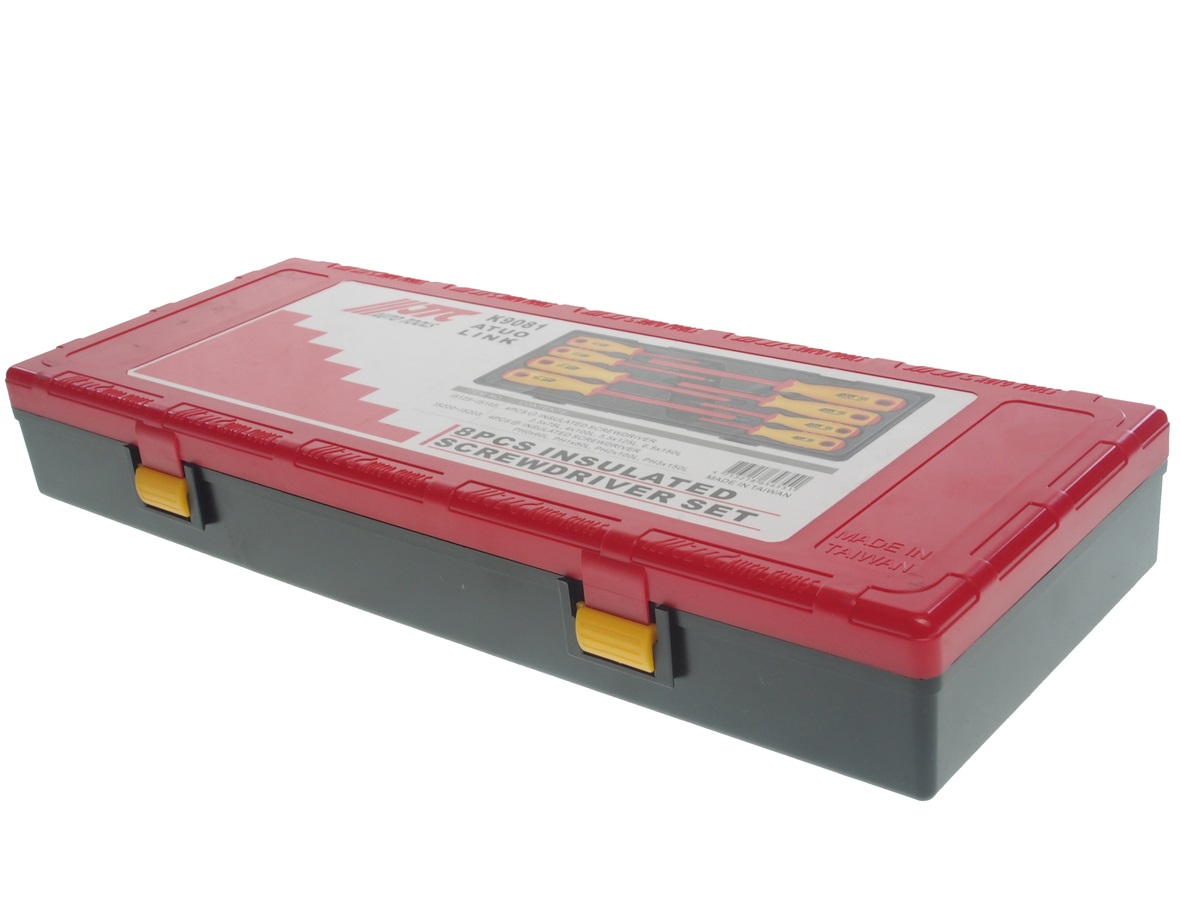 НАБОР ОТВЕРТОК ДИЭЛЕКТРИЧЕСКИХ 8ШТ. JTC-K9081 
