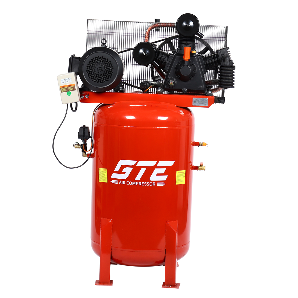 GTE-MR4B300700A Компрессор поршневой ременной 380В 700л/мин. ресивер-300л вертикальный